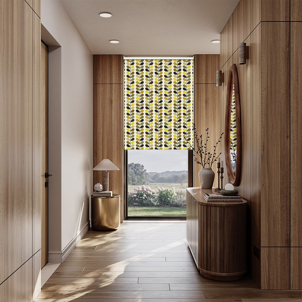 Orla Kiely Multi Stem Yellow Roller Blind