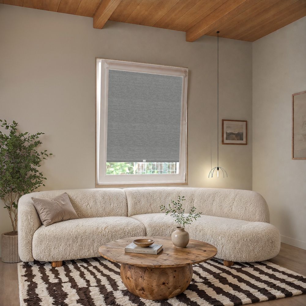 Vintage Denim Tweed Perfect Fit Roller Blind