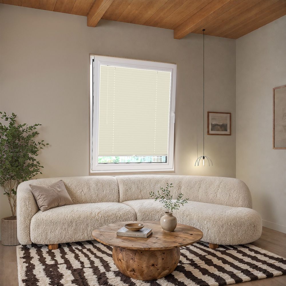 Paper White Perfect Fit Aluminium Blind