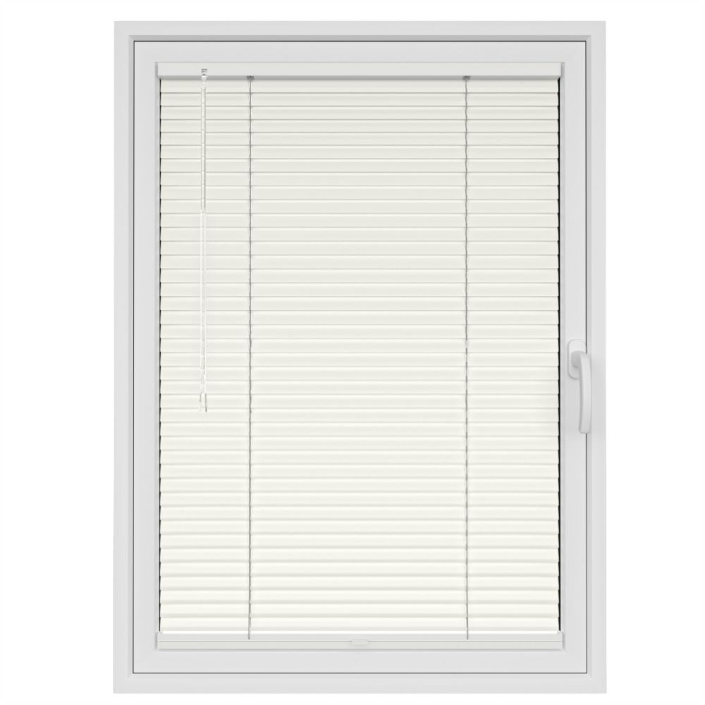 Off White StickFitLite Aluminium Blind