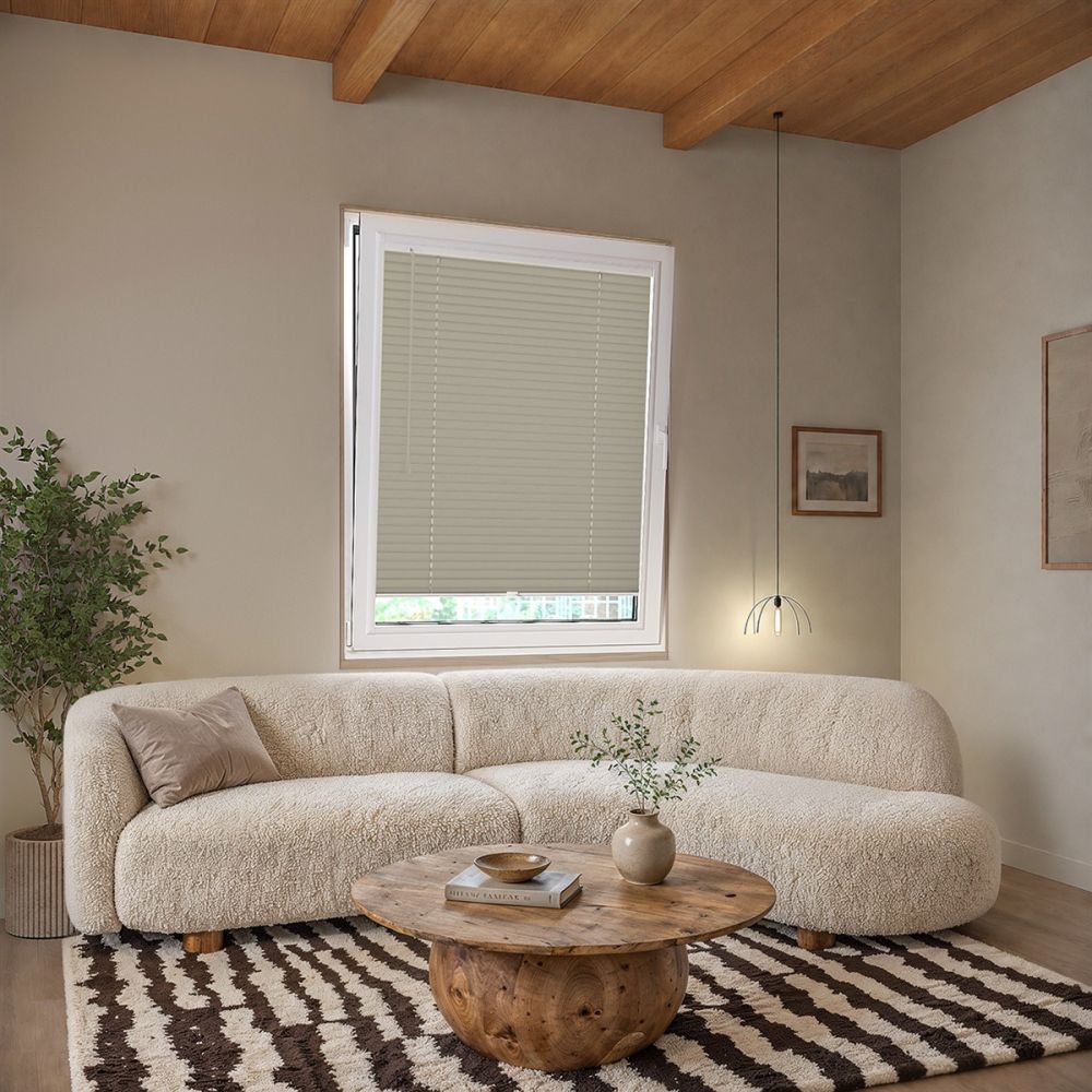 Bone White Perfect Fit Aluminium Blind