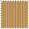 JL x Sanderson Arbre Stripe, Ochre Raspberry Roller Blind